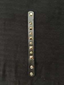 Studded Leather Bracelet