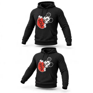 Black Mickey Mouse Hoodie
