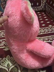 Pink Plush Bunny Toy teddy too