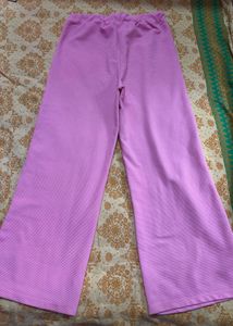 🆘off/Barbie pink Wide Leg Pants