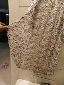 Bohemian Floral Print Maxi shrug in M