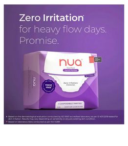 Nua Comfort Period Panties - 5 Pack