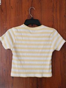 Striped Crop top