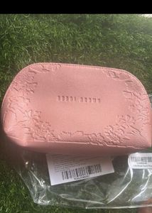 Bobbi Brown Pink Floral Makeup Bag