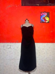 Elegant Black Maxi Dress