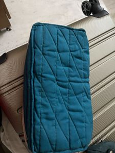 Quilted Fish Design Cosmetic Bag