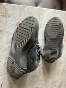 Stylish Grey High-Top Sneakers