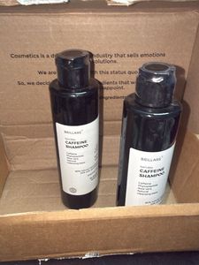 Brillare Natural Caffeine Shampoo (2 Bottles)