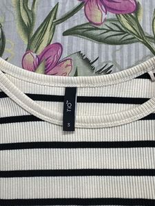 Striped Ribbed Tank Top