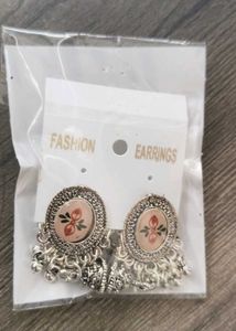 Boho Jhumka Earrings