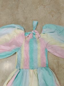 Beautiful Back Design Multicolour Jumpsuit