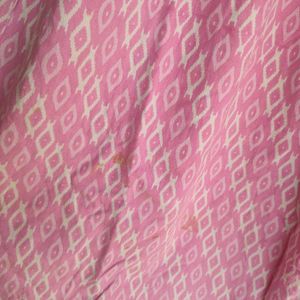 Pink cotton maternity kurta