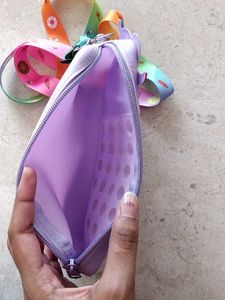 Unicorn Pop-It Lanyard Bag