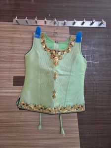 Patterned Ethnic Skirt