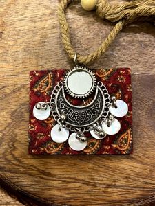 Boho Ethnic Pendant Necklace