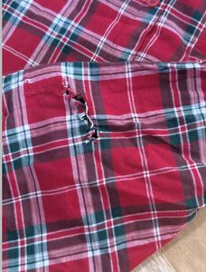 Cozy Plaid Pajama Set