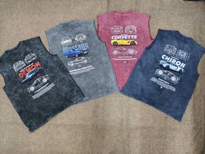 Acid Wash Cool Car Graphic Tee Bundle