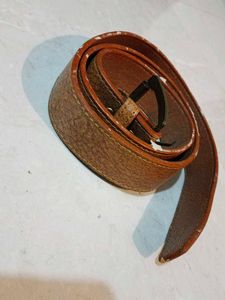 Brown Leather Belt