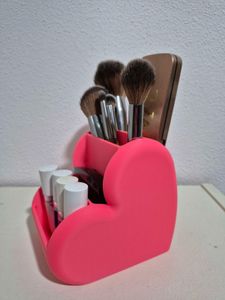 Rose Heart Vanity Organizer – Signature Collection