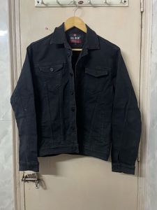 Black U.S. BLUE Denim Jacket