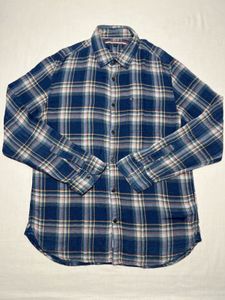 TOMMY HILFIGER Men's Plaid Long Sleeve Shirt