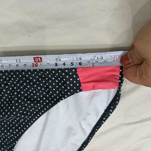 Black Polka 💙Dot Bikini Bottoms