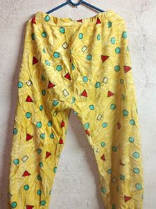 2PCS PLUS SIZE Trendy Fleece Coord Nightsuit 🧡