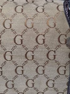 Y2K Guess inspired Monogram Barrel Bag