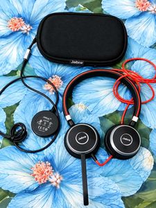 Jabra Black headphones working condition
