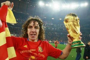 Spain 2010 Puyol world cup winner football jersey
