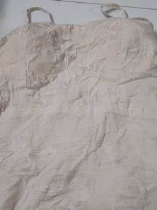 Cream Embroidered Cami Top