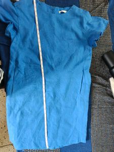 Blue Casual Mini Dress