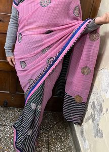 Pink Saree