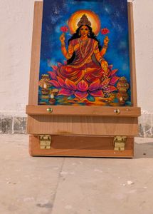 Vibrant Goddess Lakshmi Painting
