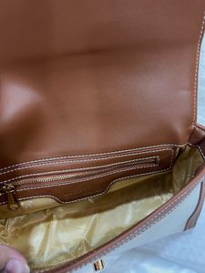 Burberry Canvas &amp; Leather Shoulder Bag