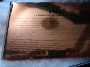 Swiss Beauty Hd Professional Eyeshadow Palette