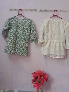 Stylish Women's Kurtis (Set of 2)