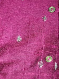 Avaasa Pink Embroidered Blouse
