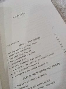 Thinking, Fast and Slow