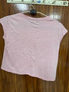 Pink "Retro Charm" Graphic Tee