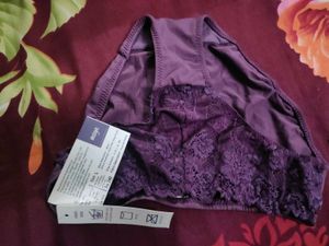 Maya Purple Lace Panties