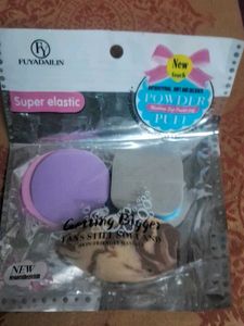 Super Elastic Powder Puff Set