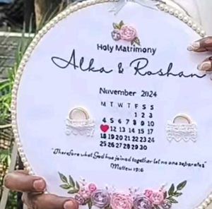 Wedding Ring Platter Hoop