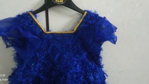 Cute Blue Party Dress