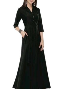 Elegant Black Maxi Dress