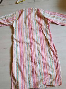 Striped Cotton Kurta