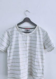 Stylish sparky Geometric Print T-Shirt