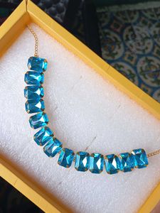 Stunning Blue Gemstone Jewellery Set