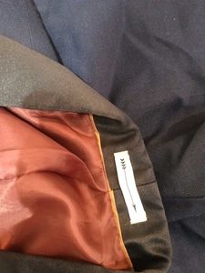 Men's Blue Suit Jacket and Pants