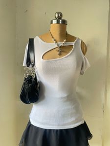 Cutout White Top